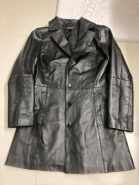 Kožený kabát ( pravá koža ), l