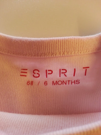 Tričko s ježkom, esprit,68