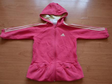 Predlžená hrubšia mikina adidas, adidas,98