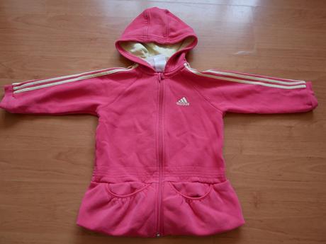 Predlžená hrubšia mikina adidas, adidas,98