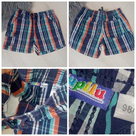 Chlapčenské pásikavé šortky lupilu (98-104), lupilu,98