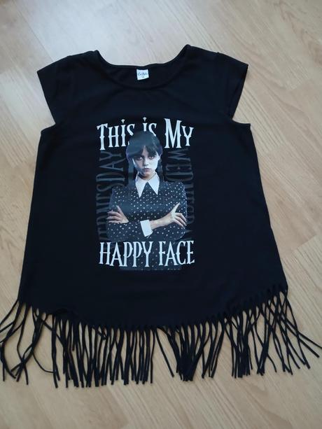 Letné tričko so strapcami wendsday, 158