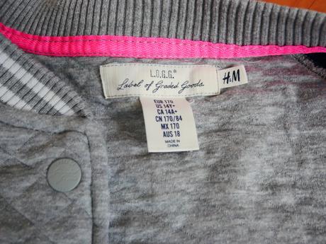 Dievcenska hm mikina, h&m,170
