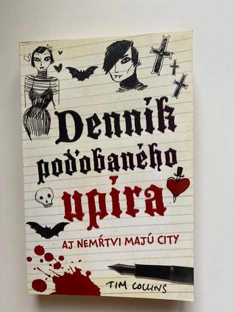 Kniha denník poďobaného upíra,