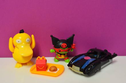 Hello kitty a iné mcdonalds, 