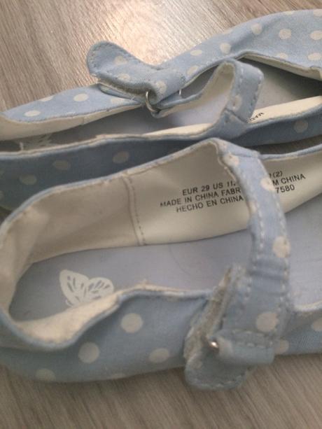 Balerinky gulička/29, h&m,29