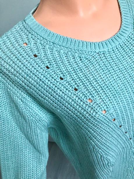 Mentolovy pulover, takko,s