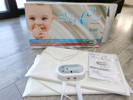 Digitálny monitor dychu baby control bc-210, baby control digital