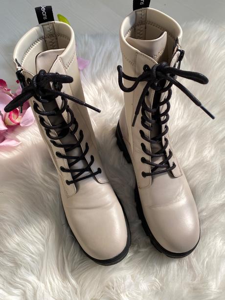 Calvin klein - kožené workery, 41