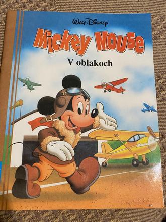 Zberateľská kniha walt disney mickey mouse v oblak, 