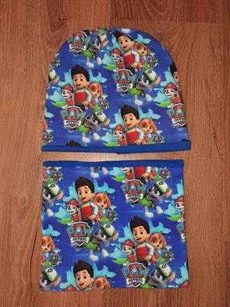 Set ciapka + nakrcnik 4-5rokov, 110