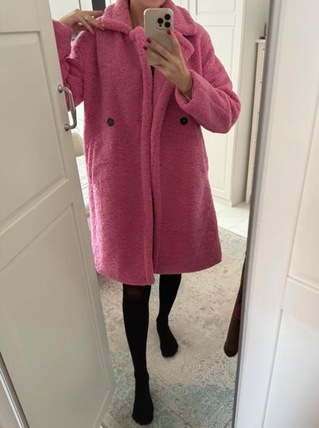 Kabát ružový s, s