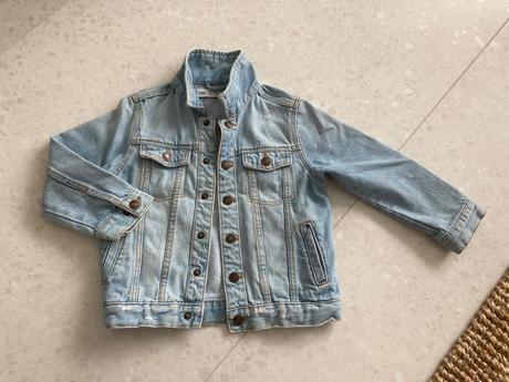 Riflová bundička, zara,104