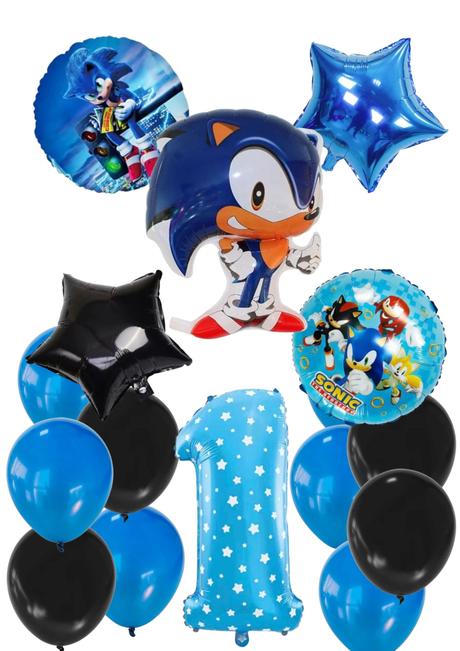 Balóny ježko sonic/knuckles/shadow- až 15/16/17/18, 