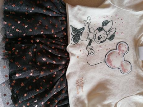 Šaty s tutu suknickou, disney,68