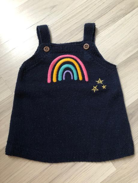 Pletené šatičky a body, f&f,68