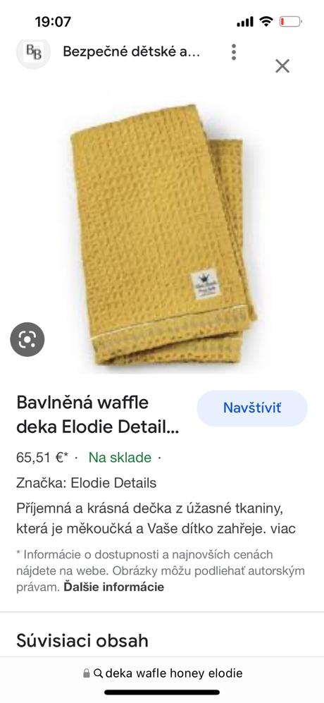 Elodie details sweet honey wafle deka,