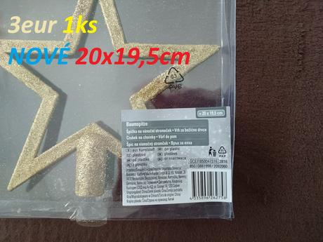 Šálky, taniere, vianočné ozdoby, 