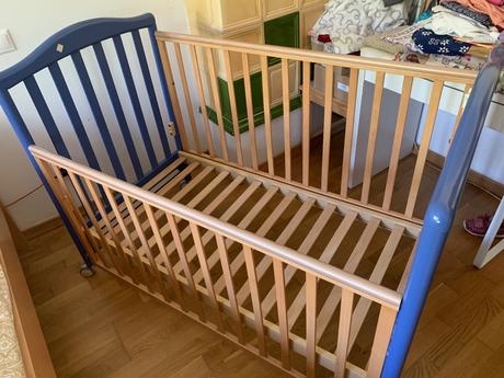 Drevená postieľka pali so šuflíkom, šírka (cm): 60,dĺžka (cm): 120