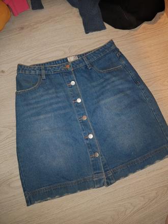 Dámska sukňa na gombíky m, m