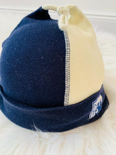 Dve prechodné čiapky, h&m,86