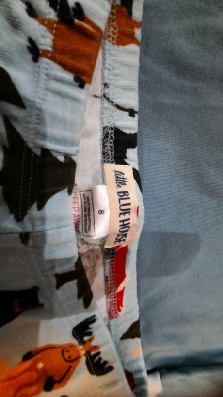 Hatley little blue house pyzamo, 122