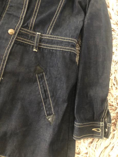 Diesel jeansovy kabatik/parka 152/158, diesel,152