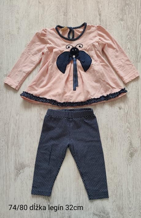 Set tričko+legíny, 74