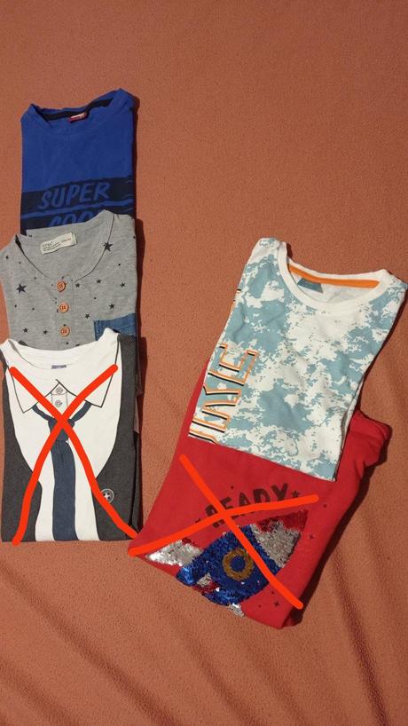 Tričká s dlhým rukávom, 128