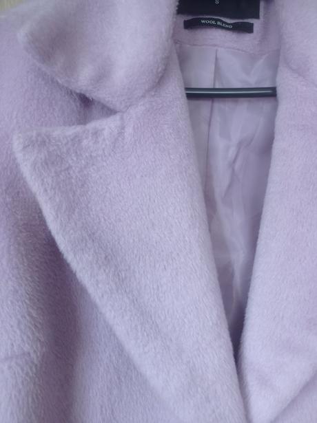 Vlnený kabát bik bok, s