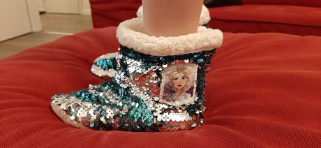 Zateplene prezuvky na doma, anna a elza, disney,30