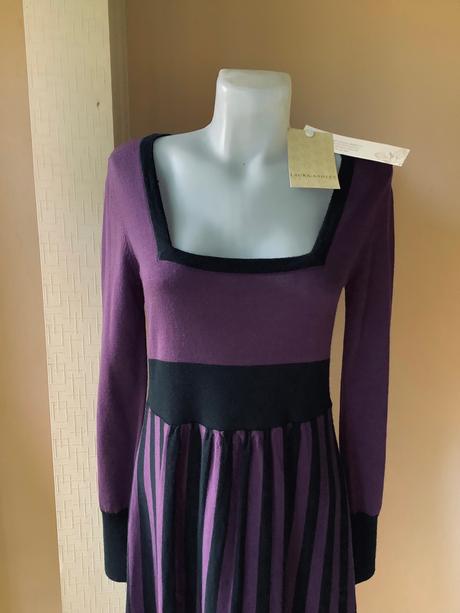 Pleteninove šaty, laura ashley,m