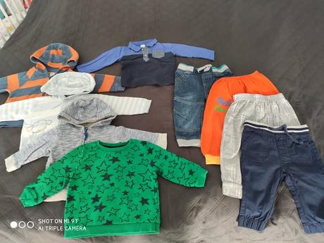 Mix oblečenia - veľkosť 74, 68–80