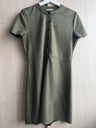 Šaty z imitácie semišu, gate,m