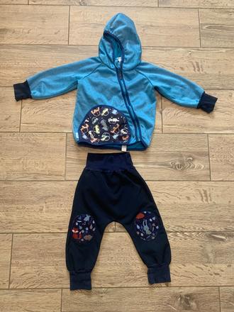 Vimba softshellová bunda a nohavice 98/104, 98