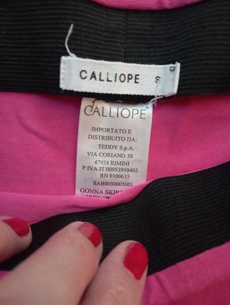 Minisukna, calliope,s