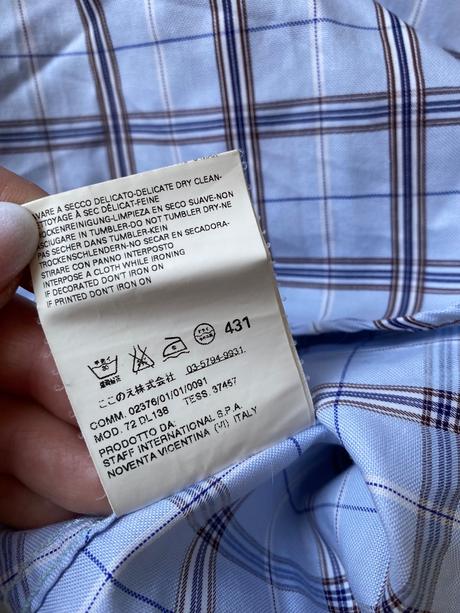 Dsquared2 - káro košeľa, xs