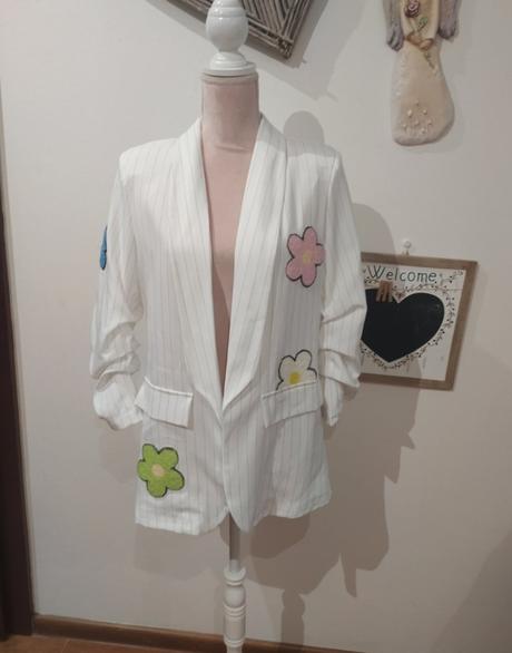 Sako s kvetmi, l / m / s