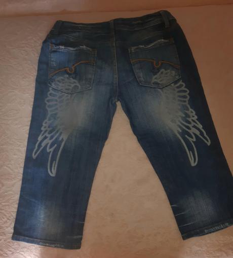 Podarovane kratasy riflove s anjelskymi krídl., l