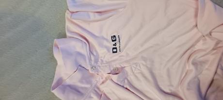 Ružové tričko dolce gabbana, l