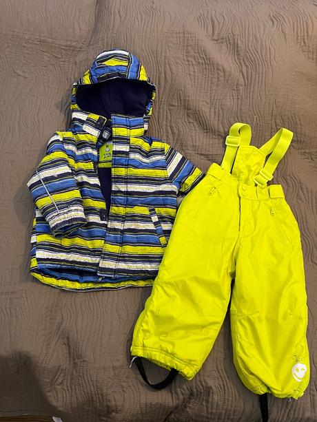 Detská zimná bunda s nohavicami, 92
