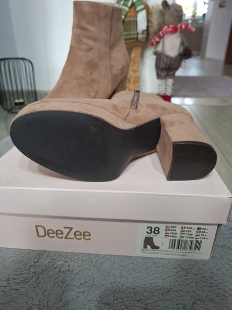 Kotníkové čižmy, deichmann,38