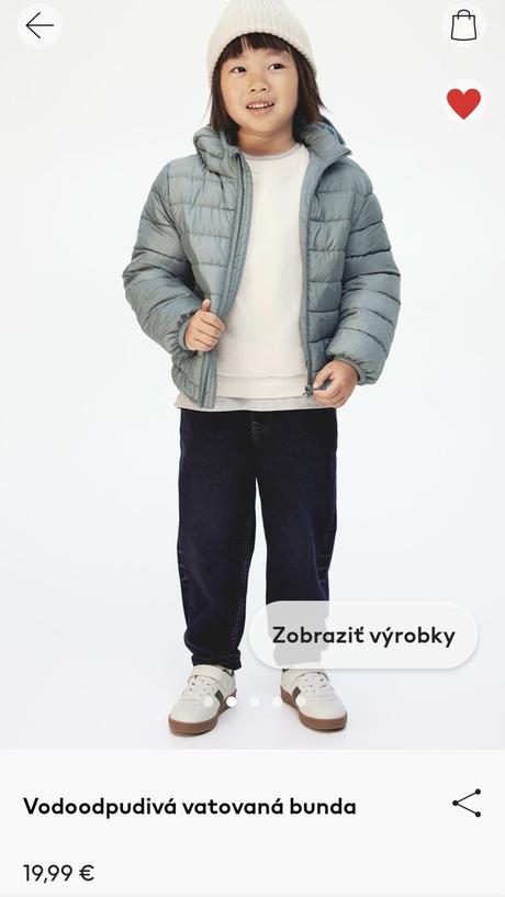 Prechodné bundy, h&m,122