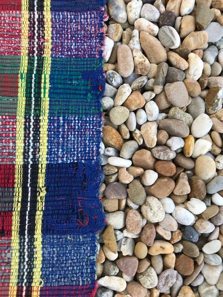 Staré 100-ročné tkané koberce,