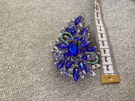 Krásna modrá brošňa, 