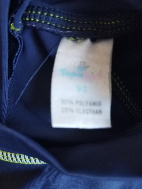 Tričko do vody s upf 50+, topomini,92