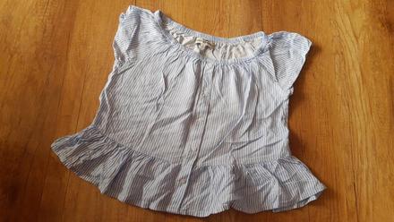 Dievčenská crop top blúzka, 134