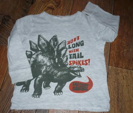 Tričko dlhý rukáv natelník, h&m,92