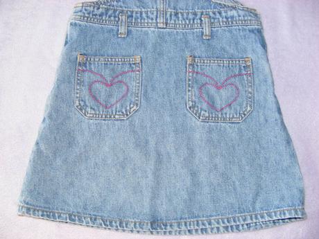 Rifľová sukňa zn. chiboogi by h&m, h&m,104