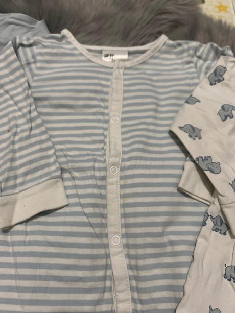 Pyžamká-dupačky, h&m,86